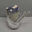 40 oz Tumbler with Handle and Straw Lid, Insulated Reusable Stainless Steel Water Bottle Travel Mug Cupholder Friendly Double Wall Vacuum Sealed Cup 