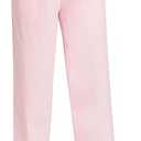 Latuza Women's Petite Pajama Pants Cotton Poplin Sleep Pants L