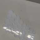 RESINWORLD 32-Cavity Set of 2'', 1.75'', 1.5'', 1.25'' Circle Grip Mold, Magnet Mold, Round Keychain Silicone Mold for Resin (No Hole)