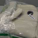 Lush Decor Insulated Grommet Blackout Window Curtain Panels, Pair, 52" W x 108" L, Wheat - Classic Modern Design - Chic Window Decor - Long Curtains For Living Room, Bedroom, Or Dining Room