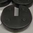 US Weight 30 Pound Canopy Weight Set of 4 with No-Pinch Design - Easy Installation and Removal to Secure Tents, Canopies, and Umbrellas at Outdoor Events