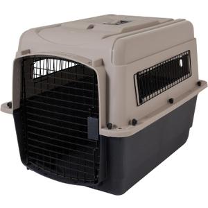 Petmate Ultra Vari Dog Kennel for Small to Medium Dogs (Durable, Heavy Duty Dog Travel Crate, Made with Recycled Materials, 28 in. Long) 25 to 30 lbs, Made in USA