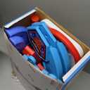 HYES Toddler Basketball Hoop, 3in1 Sports Activity Center with Soccer Goal, Golf Game, 5 Height Adjustable Kids Basketball Hoop, Indoor Outdoor Playset Toys Gifts for Boys Girls 35, Blue