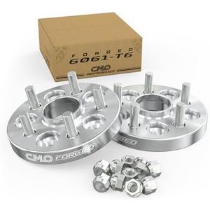 25mm (1 Inch) Wheel Spacers Hubcentric 5x4.75 Compatible For Camaro 1982-2002, Corvette 1984-2019, Blazer 1987-2005, S10 1982-2004, Pontiac Firebird 1982-2002, Trans Am 1984-1997 (2pc 70.3mm M12x1.5)