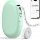 SUPVAN E10 Bluetooth Label Maker Machine with Tape, Continuous Waterproof Label, Versatile App with 35 Fonts and 1k+ Icons, Label Printer for Home, Kitchen, School, Office Organization, Green