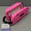 Cerbonny Small Cooler Bag Freezable Lunch Bag for Work School Travel, Leak-proof, Insulated, Suitable for 3+ (Rose Red)