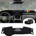Autorder Dashboard Cover Mat for Kia Sorento 2021 2022 2023 2024 Accessories Dash Cover Flannel Dash Mat Sunshade Glare UV Rays Protector