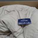 Bedsure Queen Comforter Set, Prewashed Bedding Light Taupe