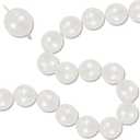 Pearl White Linking Balloons, 100PCS 6 Inch Pearl Color Quick Link Balloons for Making Balloon Wall Heart Arch, Tails Balloon for Wedding Birthday Baby Shower Engagement Graduation Party Decorations