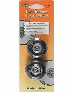 DuBro 1-3/4" Treaded Wheels