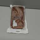 Kawaii 3D Teddy Bear Phone Case for iPhone 16 Pro Max (with Retractable Phone Stand & Grip) Cute Girly Cartoon Soft Silicone Phone Cover for Girls, Kids, Teens, and Women, Brown