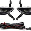 Dreamseek LED Fog Light for Hyundai Santa Fe 2019 2020 Front Fog Lamp Bulb Replacement Upgrade for 92202-S2000/92201-S1100, 92201-S2000/92202-S1100