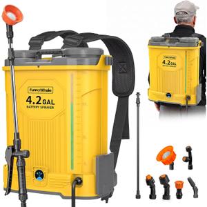 Battery Powered Backpack Sprayer for Dewalt 20V Battery(No Battery)