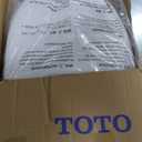 TOTO SoftClose Slow Close Elongated Toilet Seat and Lid, Cotton White - SS124#01