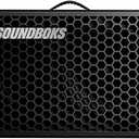 SOUNDBOKS Go – Portable Bluetooth Speaker – Compact Performance Speaker for On The Go – 3rd Generation Battery – Splashproof and Shockproof – 40 Hour Runtime – 121dB (Black)​