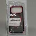 DEERLAMN Strong Magnetic Case for iPhone 17 Pro 6.3-Inch,[Compatible with Magsafe][Military Grade Drop Protection] Translucent Matte Shockproof Protective Phone Cover-Frosted Red