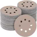 50PCS 5 inch Silicon Carbide Sanding Discs 7000 Grit, Wet Dry Orbital 5 Sander Hook and Loop Sandpaper Disc Ultra Fine Grit, Best for Metal,Automotive Precision Polishing