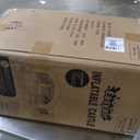 Inflatable Bounce House for Kids, 14.3 x 12.5 FT Bouncy Castle Jumper Slide with 520W Blower, Basketball Hoop, Throwing Ball Game, Ball Pits, Red