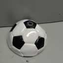 Leyndo 100 Pcs Christmas Operation Gifts Include Deflated Size 5 Soccer Balls with Pumps in Bulk with Needles for Adults Christmas Charity Training Practice Game Play Gifts (Black)