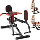 2 in 1 Hip Abductor & Adductor Machine, 20-120LBS Adjustable Resistance | Targets Glutes & Inner Thighs. Compact, Space-Saving Design. Daily Strength Training and Leg Sculpting at Home Gym