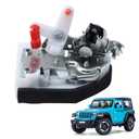 55075991AE Front Driver Side Door Upper Latch Lock Assembly Compatible with Jeep Wrangler TJ 1997-2002