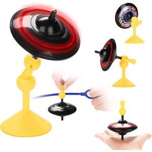 Spinning Top Gyroscope UFO Spinning Toy with Colorful LED Lights Novelty Toddler Kids Toy for 3-5, 5-7, 8-12 Years Old Boys and Girls, Great for Kids Birthday Gifts Spinning Top Gyroscope UFO Spinning Toy with Colorful LED Lights Novelty Toddler Kids Toy for 3-5, 5-7, 8-12 Years Old Boys and Girls, Great for Kids Birthday Gifts