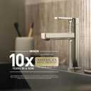 Moen Flo Smart Water Monitor and Automatic Shutoff Sensor, Wi-Fi Connected Water Leak Detector for 1-1/4-Inch Diameter Pipe, 900-002