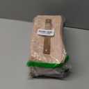 EACHY Travel Makeup Bag, Large Capacity Cosmetic Bags for Women, Waterproof Portable Pouch Open Flat Toiletry Bag Pattern Makeup Bag (F-Brown) (Medium)