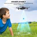 SIMREX Mini Drone With Camera 720P HD FPV, RC Quadcopter Foldable Drone, Mini Drone With Altitude Hold, 3D Flip, Headless Mode, Gravity Control and 2 Batteries, Gifts for Kids, Beginner, Red