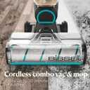 Bissell CrossWave Cordless Max Vacuum Mop All in One Wet and Dry Vac Combo Hard Floor Cleaner and Area Rugs, Cordless Mop, Pack-in Formulas Included, 2554A