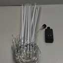 Hilitand Meteor Shower LED String Lights with Star Falling Effect Decoration with LED Tubes for Christmas, New Year, Weddings (50cm US regulations)