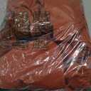 Smiry Waterproof Seat Covers for Dining Room Chairs Set of 8, Stretch Jacquard Removable Washable Chair Seat Slipcovers Protector, No Rear Covers, Rust, 19"D x 19"W x 4"H