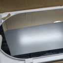 Arched Floor Mirror, 57 "x 20" Full Length Mirror Wall Mirrors Hanging or Leaning Arched-Top Full Body Mirrors with Stand for Bedroom, Dressing Room, White