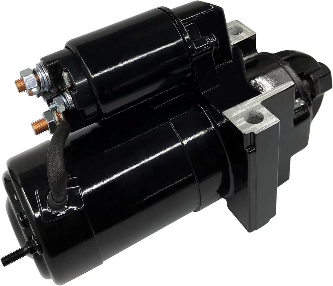 19715 New Marine Starter Replacement for 4.3L 5.0L 5.7L 7.4L 8.2L Mercruiser Volvo Penta OMC Clark Daewoo Pleasurecraft V6 V8 50-863007A1 3660566-3 3857747 3860566 3885317 Mando 8000108 M59601