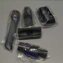 Vacuum Crevice Tool Brush Replacement Parts Compatible with Shark Pet Cordless Stick IX141 IZ162H IZ163H IZ362H IZ562H IZ140 IZ142 UZ145 Removable two-in-one Tool Brush Attachments for D-Shaped Vacuum