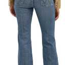 Wrangler Women's Retro High Rise Trouser Jean Shelby 32W x 36L