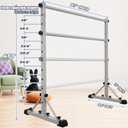 Adjustable Ballet Barre,Portable Dance bar,Fitness Equipment for Dance & Balance Excercise,Super Sturdy for Balance Workout,Weight Limit 250 LBS