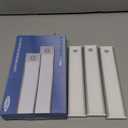 6 Pack Under Cabinet Lighting Wireless, 32 LED Rechargeable Battery Motion Sensor Light Indoor, Stick On Magnetic Closet Lights, Under Counter Lights for Kitchen, Stairs, White 8 in