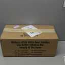 Estmoon 5 Pack Matte Black Door Handles Interior Door Knobs, Home Improvement Keyless Privacy Door Lock, Heavy Duty Zinc Alloy 2.07 lb Door Leverset for Bedrooms Bathrooms