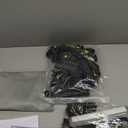 RV Cover, 7 Layers Heavy Duty Travel Trailer Cover, Toy Hauler Cover Fits 30'-33' RV, Camper Cover with Tongue Jack Cover, Extra Windproof Straps