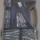 TOVOT 77PCS Wall Anchor Setting Tool Heavy Duty Hollow Wall Anchor Tool with 5 Sizes Molly Bolts Hollow Drive Wall Anchor Screw Kit (M4 M5 M6)