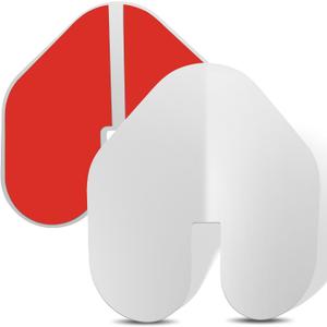 80638 Bow Guard with Notch for Boats Stainless Steel Boat Bow Protector with 3M Adhesive Mirror Polished Finish 9 x 8.75 Inch Protects from Wear and Scratches (1 PCS)