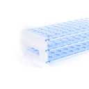 Bipee Scientific Detachable Test Tube Rack for Tubes of Dia.17mm, 50 Holes, PS Material (2pcs) (Tuberack-50x13)