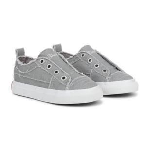 Blowfish Malibu Kids' Play-T Slip On Sneaker Toddler, Fog Gry Canvass 2