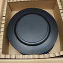 50Pcs Gold Charger Plates Bulk Round Plastic Dinner Charger Serving Plates for Wedding Chargers Plate for Tabletop Decor,13in(50pcs-Gold)