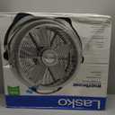 Lasko Wind Machine Fan, Air Circulator Fan with 3 Speeds, 20" Model 3300, Gray