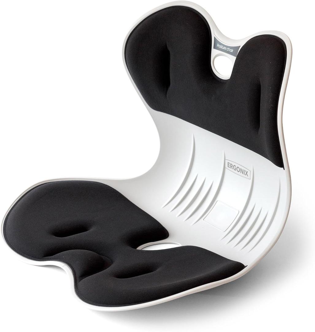 Lumbar Support Posture Corrector Chair for Men Large Portable Ergonomic Back Support Chair for Posture Correction and Lower Back Pain Relief