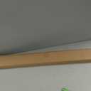 No Tools No Drill 1" Cordless Mini Blinds, Horizontal Light Filtering Blind, Vinyl Blinds for Indoor Windows 34.5" W x 64" H, White.