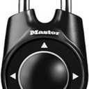 Master Lock Resettable Combo Lock Speed Dial Asst Colors Red Black White Blue
