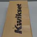 Kwikset Prescott Front Door Handle No Lock, Entry Handleset Exterior with Interior Reversible Handed Lever, Non-Locking, Venetian Bronze, Deadbolt Not Included, with Microban Protection